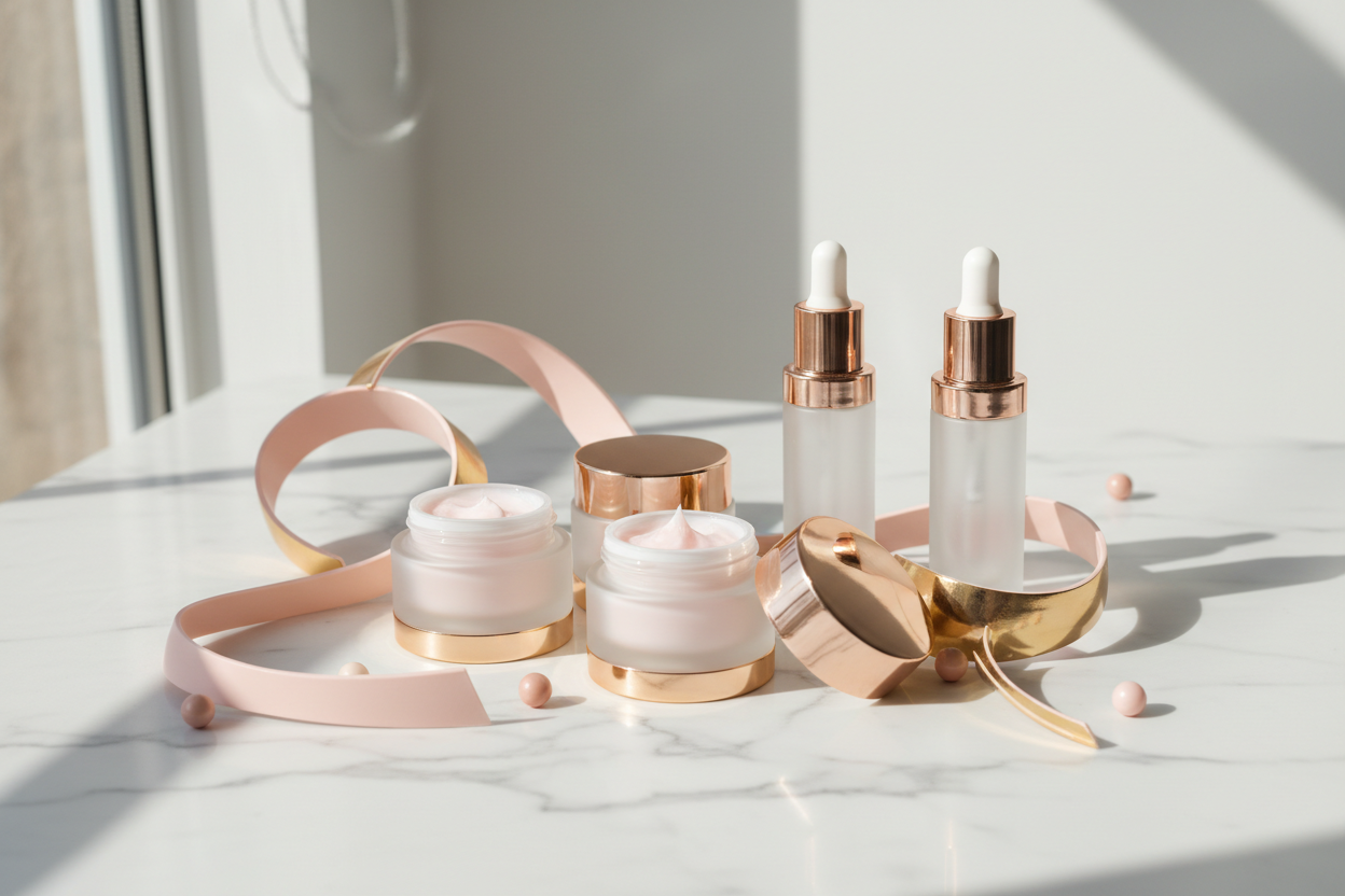 Skin care image without brand name